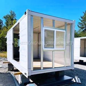 Casa Contenedor Plegable, Económica, Pequeña, Prefabricada, Móvil, para Hotel, Camping, Dormitorio de Trabajadores, con Baño - Product Image 5