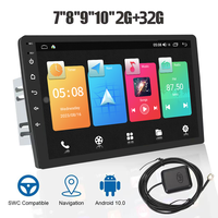 Autoradio universel full hd 2 din android portable écrans de voiture multimédia voiture stéréo lecteur dvd avec bluetooth tv