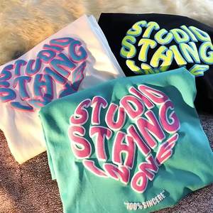 Haute qualité 300gsm coton biologique unisexe 100% coton T-shirt conception personnalisée imprimé Logo vierge T-shirt surdimensionné pour hommes - Product Image 1