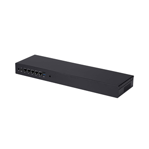 Châssis de rack 1U Q10821G5-1U, Mini PC Qotom Q10821G5, Mini PC J6412, processeur quadricœur 2 GHz, 5 ports LAN 2,5 G, mini ordinateur - Product Image 4