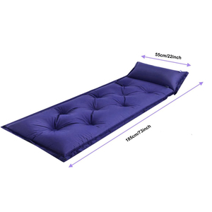Coussin de couchage auto-gonflant léger et durable imperméable coussin d'air gonflage/dégonflage automatique facile PVC durable pour la randonnée - Product Image 3