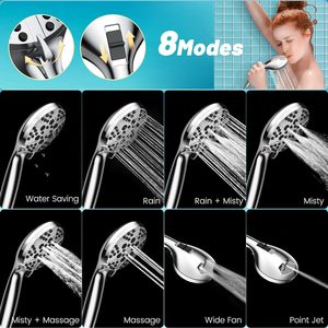 Ручной Душ высокого давления, 8 функций - Product Image 5