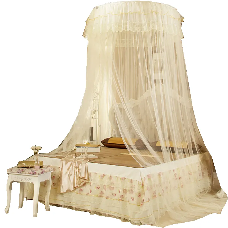 Full Size Semplice Ed Elegante Circolare Casa Outdoor Pieghevole Singola Doppia Letto A Baldacchino di Zanzara Del Bambino Netto