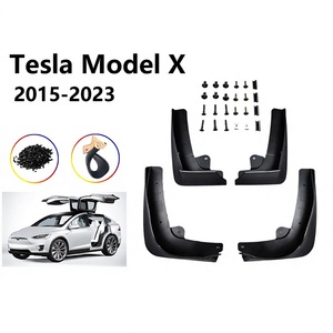 Garde-boue en plastique pour Tesla Model X, protection anti-éclaboussures pour la modernisation des pare-chocs de voiture - Product Image 5