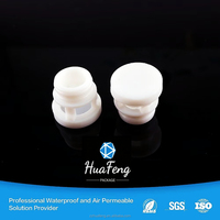 Bouchon de remplacement universel ventilé en PP pour fût avec anneau de sécurité - Valve de ventilation intégrée en PE et joint pour fûts HDPE standard