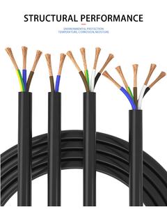 Jzd Fabrikant H05RN-F/H07RN-F Rubberen Kabel Waterdicht Buiten 2/<span class=keywords><strong>3</strong></span>/4/5 Kern Rubber Flexibele Koperen 60 ° C Omhulde Kabel - Product Image 4