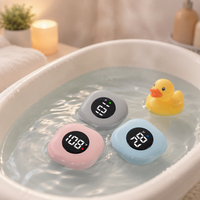 Thermomètre numérique flottant pour la lecture de la température de la baignoire en Celsius et en Fahrenheit