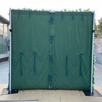 Hochwertige Künstliche Blumenwand 3D Weiße Seidenblumenwand für Hochzeits- und Partydekoration Künstliche Rosenwand Hintergrund