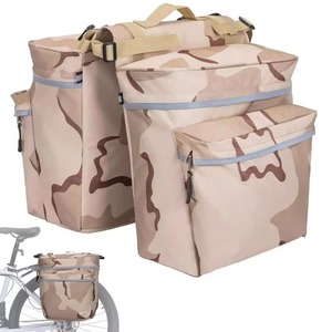Échantillon gratuit : Nouveau design de sac de porte-bagages arrière pour vélo, sac de transport noir pour vélo, sac de voyage pour vélo en gros, sacoche de vélo, sac isotherme pas cher - Product Image 1