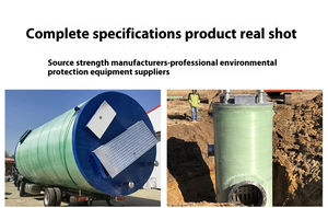 Venta Directa de Fábrica: Estación de Bombeo Prefabricada Integrada de Fibra de Vidrio (FRP/GRP) para Aguas Residuales y Lluvia - Product Image 2
