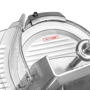 Rebanadora de Carne Semiautomática de Aleación de Aluminio y Magnesio Anodizado, Accionada por Engranajes, 330 mm - Product Image 3