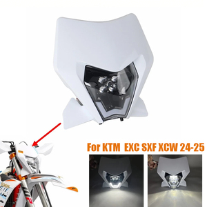 <b>Modified</b> LED Headlight for KTM EXC SXF XCW Off-Road Motorcycle 2024-2025 - Product Image 3
