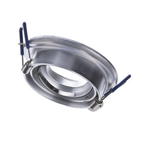 Specchio rotondo da incasso in cristallo trasparente da 50 mm, ideale per illuminazione decorativa e miglioramento dell'estetica degli spazi. - Product Image 3