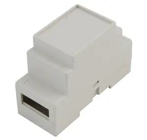 Caja de interruptor eléctrico EVEREST, Conector de Riel Din, carcasa de plástico, 88x37x59mm, PLC016