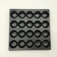 Boîte cadeau de luxe haut de gamme pour chocolats, 20 cavités, emballage doré pour chocolats, boîte cadeau pour truffes