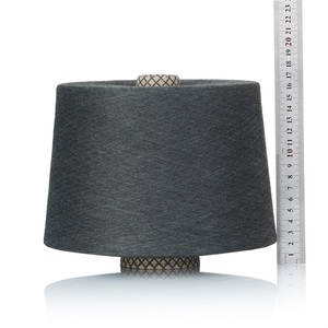 Quang Trắng Đen 20S 2 100 Polyester Chủ Đề Spun Polyester Sợi Nhuộm Dệt Đan Sợi Cho Dệt Kim Staple Sợi Sợi - Product Image 5