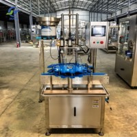Whisky Wijn T-kurk Persafsluiter Hoge Snelheid Automatische T-kurk Afdekmachine voor Glazen Flessen
