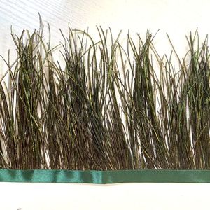Frangia di Piume di Pavone Naturali Premium per Decorazione di Abiti e Vestiti - Product Image 2