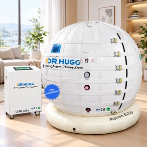 DR.HUGO Rejuven E200 Oxygen Therapy Hbot Hyperbaric Oxygen Chamber 2 ATA TPU Soft Shell with Observation <b>Window</b> - Product Image 1
