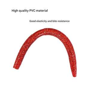 Appât <span class=keywords><strong>de</strong></span> ver <span class=keywords><strong>de</strong></span> nouilles <span class=keywords><strong>de</strong></span> deux couleurs 14cm 10cm noir fosse descente lente naufrage lent poisson-chat bar barbelé crochet avec sel ver <span class=keywords><strong>de</strong></span> <span class=keywords><strong>terre</strong></span> leurre - Product Image 5