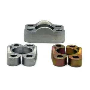 Carbon Steel Stainless Steel Quick Connection Clamp With V Gasket Quick Galvanized Flange Clamp