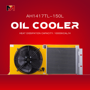 <strong>Carl</strong> Factory Direct Supply AH1417T 150L/min Aluminum Air Cooled Hydraulic Oil Cooler with 12V/24V/220V/380V Fan - Product Image 6