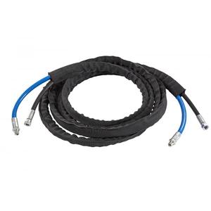 MECLUBE - 907-K122-100 <strong>Rubber</strong> <strong>hoses</strong> kit 2SC 1/4 &ndash; R6 <strong>5</strong>/16 - EAN GREASE DISTRIBUTION ACCESSORIES FOR <strong>AIR</strong>-OPERATED GREASE PUMPS - Product Image 1