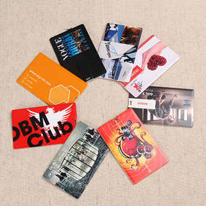 Disque mémoire en plastique LOGO personnalisé en vrac cadeau d'affaires promotionnel clé USB stylo 16g 8g 32g carte de crédit clés USB - Product Image 5