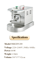 Commerciële Schilmachine Volledig Automatische Fruit Schilmachine voor Sinaasappel Mandarijn Peer - 110V/220V Elektrisch Desktopmodel voor Kraampjes