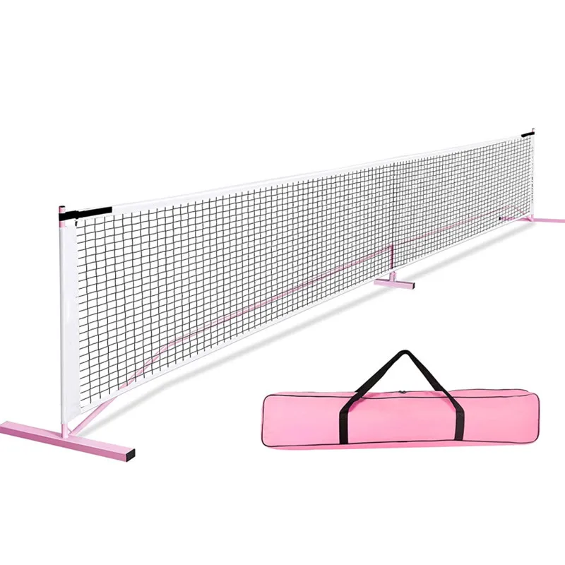 Portable Pickleball Net Set with Metal From Stand for Tennis, Volleyball, Soccer Pickleball Accessories Ball Sports Equipments