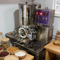 Machine électrique entièrement automatique pour la fabrication de galettes de viande de bœuf, de hamburgers, de nuggets de poulet et de frites de pommes de terre