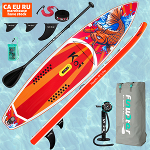 FUNWATER Dropshipping OEM 11'6 "Sports nautiques Paddle <span class=keywords><strong>Surf</strong></span> Board Gonflable Stand up Paddleboard Planche de <span class=keywords><strong>surf</strong></span> sup Board <span class=keywords><strong>alaia</strong></span> fanatiques - Product Image 1