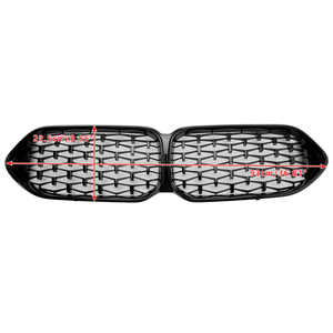 Griglia griglia anteriore nera lucida per <span class=keywords><strong>BMW</strong></span> serie <span class=keywords><strong>2</strong></span> F44 2020-2023 coupé <span class=keywords><strong>M</strong></span> diamante - Product Image 2