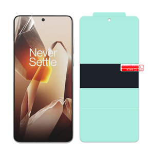 MOSBO ตัวป้องกันหน้าจอสำหรับ OnePlus Turbo 6V 15T HD ป้องกันน้ำมัน ป้องกันคราบไขมัน ฟิล์มคริสตัลแบบนุ่มซ่อมแซมตัวเองได้ - Product Image 1