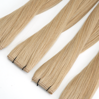 Extensions de cheveux Genius Weft en gros, 100% cheveux humains, double trame, Remy russe, invisibles, fournisseur d'extensions Genius Weft