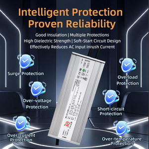 STL ،/N 0-10V قابل للتخسيس 30W W W ضوء LED ينمو مصدر طاقة للسائق وأضواء الشوارع - Product Image 5