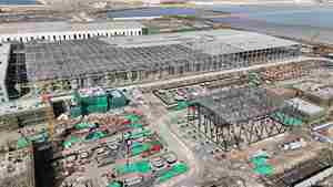 Proveedor de estructuras de acero en China, <span class=keywords><strong>AeroMax</strong></span> Pro Modular Steel Hangar System. Estructura de Acero Ligera para Espacios Abiertos. - Product Image 3