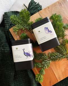 Tùy Chỉnh vuông kim loại trà <span class=keywords><strong>tins</strong></span> cho bao bì thực phẩm rỗng Matte Vàng đen trắng tin có thể cho kẹo sô cô la Snack lưu trữ - Product Image 4