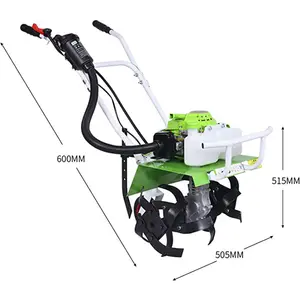 Motozappa da giardino di alta qualità Mini motozappa agricola a quattro unità utilizzata per la lavorazione rotativa/aratura