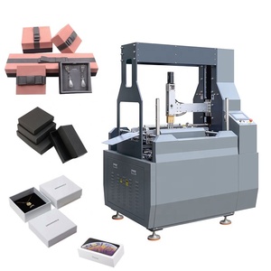 Xinwei Semi Automatic High Quality <b>Box</b> Wrapping Machine <b>Gear</b> Core 15-25pcs/min 2.5kw Power Ce Iso Certified 220v Shoes Gift - Product Image 6