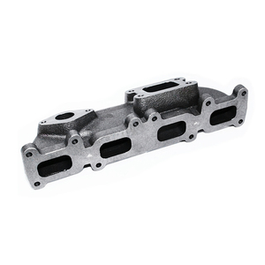 Colector de Escape de Hierro Fundido Directo de Fábrica con Convertidor Catalítico para Sistema de Escape de Motor Automotriz, Piezas de Auto OEM - Product Image 1