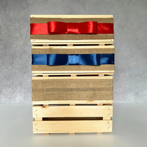 Thùng gỗ Hamper Hộp Quà Tặng Giỏ thùng gỗ trang trí nội thất Quà Tặng gỗ Thùng - Product Image 6