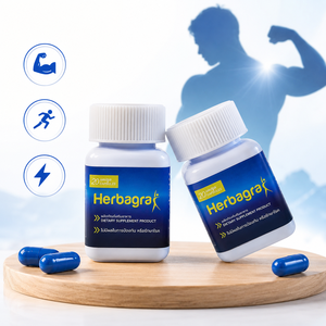 Capsules de fibres alimentaires à base de plantes, ginseng, maca, complément alimentaire à base de plantes, capsules pour la vitalité masculine, stimulant d'énergie, aliment santé - Product Image 1