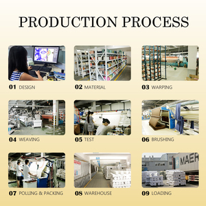 Thân Thiện Với Môi Nhà Máy Cung Cấp Hình Học 100% Polyester Jacquard Vải Dệt May Nhà Rèm Vải - Product Image 5