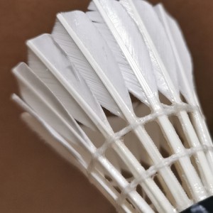 Volants de badminton en plumes de canard, double vol, stabilité accrue, durables, compétitions de badminton, volants de badminton - Product Image 3