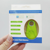 Source Factory Anti-Lost GPS Pet Tracker Diseño de gota de agua Bluetooth Selfie Key Control remoto 4G Teléfono móvil inalámbrico IP67