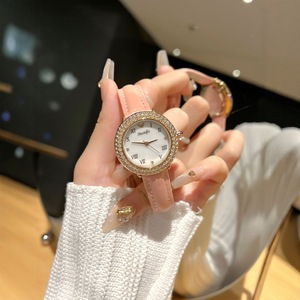 Nuevo Reloj de Mujer <span class=keywords><strong>Masha</strong></span> Fei, de Cuarzo, Acrílico, Ecológico, Resistente al Agua 30M, con Cierre de Mariposa, Diseño Simple con Pedrería - Product Image 2