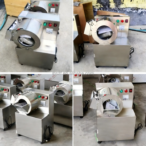Coupe-légumes à haut rendement, trancheuse à pommes de terre et carottes, déchiqueteuse, machine à découper le gingembre en dés en acier inoxydable, robot culinaire - Product Image 5