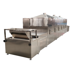 Tunnel industriel Séchage au micro-ondes Stérilisation Insecticide Cuisson Cuisson Dégraissage Équipement d'extraction Machine Fixation du thé - Product Image 1