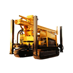 Foreuse à chenilles pneumatique pour puits d'eau, machine de forage DTH pour roche dure HQZ260L - Product Image 2